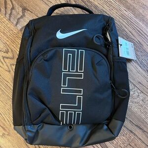 Nike Elite Black and White Shoe Bag
